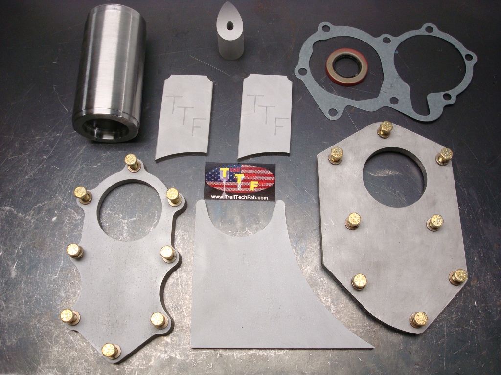 Infinitely clockable GM Tcase adapter kits replaces stock full spline engagement! Page 9